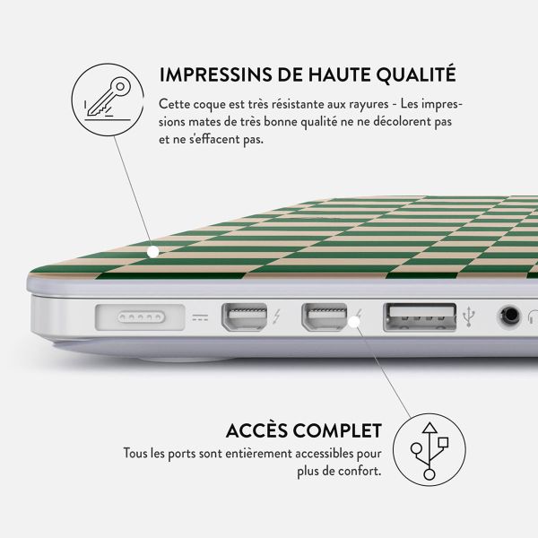 Burga Coque Rigide Apple MacBook Pro 13 pouces (2020 / 2022) - Ivy League
