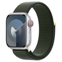 Apple Bracelet Sport Loop Apple Watch Series 1 t/m 9 / SE (38/40/41 mm) | Series 10 / 11 (42 mm) - Cypress