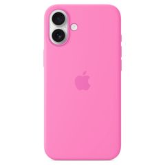 Apple Coque en silicone MagSafe iPhone 16 Plus - Peony Pink