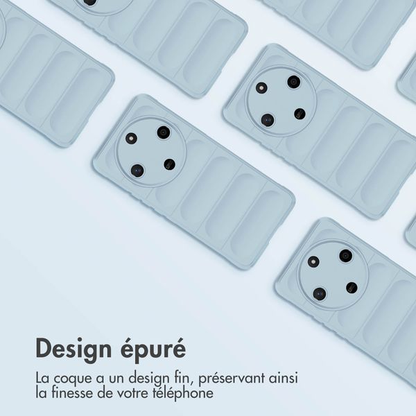 imoshion EasyGrip Backcover Honor Magic 6 Lite - Bleu clair