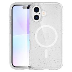 imoshion Coque Pailletée avec MagSafe Apple iPhone 17 - Transparent