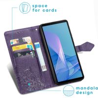 imoshion Etui de télephone Mandala Sony Xperia 10 III - Violet