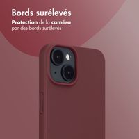 imoshion Coque Couleur Apple iPhone 14 - Wine Red