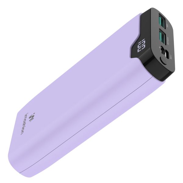 imoshion Batterie externe - 20.000 mAh - Quick Charge et Power Delivery - Lilas