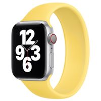 Apple Bracelet Boucle unique en Silicone Apple Watch | 38/40/41/42 mm - Taille 5 - Gingembre