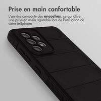 imoshion Coque arrière EasyGrip Samsung Galaxy A52(s) (5G/4G) - Noir