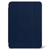 Decoded Textured Sillicon Slim Cover Apple iPad 11 (2025) 11 pouces A16 / iPad 10 (2022) 10.9 pouces - Navy Peony