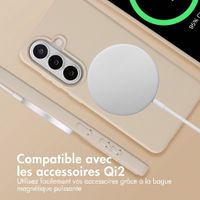 imoshion Coque arrière Color avec cordon amovible et MagSafe Samsung Galaxy S26 - Nude
