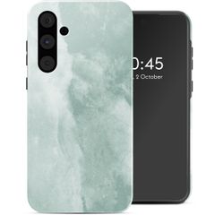 Selencia Coque arrière Vivid Tough Samsung Galaxy A55 - Marble Grayed Jade