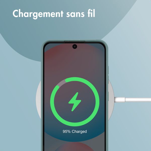 imoshion Coque Couleur Samsung Galaxy S24 FE - Pine Green