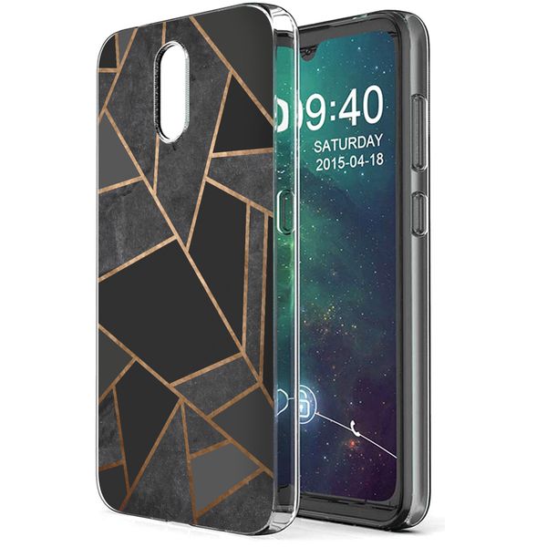 imoshion Coque Design Nokia 2.3 - Black Graphic