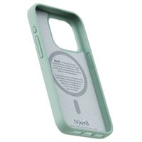 Njorð Collections Coque en tissu MagSafe iPhone 15 Pro - Turquoise