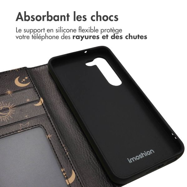 imoshion ﻿Étui de téléphone portefeuille Design Samsung Galaxy S23 - Sky Black