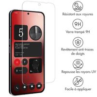 Accezz Protection d'écran en verre trempé Nothing Phone (2a) / (2a) Plus