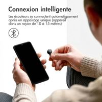 imoshion ﻿Écouteurs Aura - Écouteurs sans fil - Écouteurs sans fil Bluetooth - Noir
