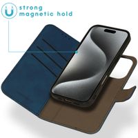 imoshion Etui de téléphone de luxe 2-en-1 amovible iPhone 16 Pro - Bleu