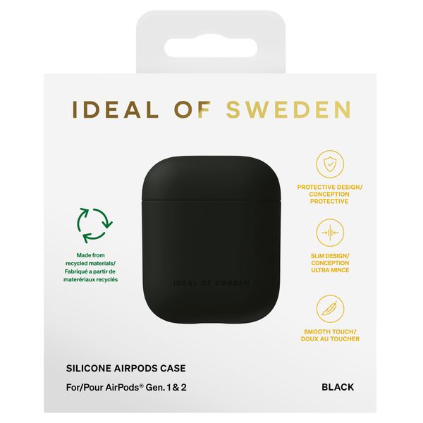 iDeal of Sweden Coque Silicone Apple Airpods 1 / 2 - Noir