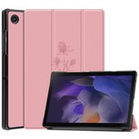 imoshion Coque tablette Design Trifold Samsung Galaxy Tab A8 - Floral Pink