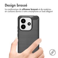 imoshion Coque Brushed Xiaomi Redmi Note 14 (4G) - Noir