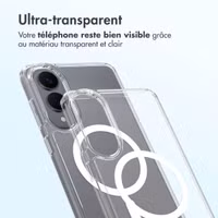 Accezz Coque arrière Xtreme Impact avec MagSafe Samsung Galaxy S25 Edge - Transparent