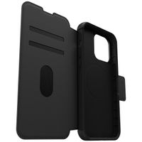 OtterBox ﻿Étui de téléphone portefeuille Strada MagSafe Apple iPhone 15 Pro Max - Noir