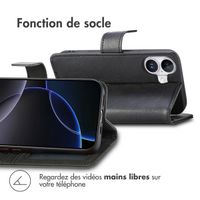 imoshion Étui de télephone portefeuille Apple iPhone 17 - Noir