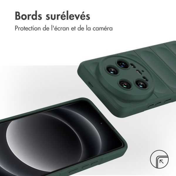 imoshion Coque arrière EasyGrip Xiaomi 14 Ultra - Vert foncé