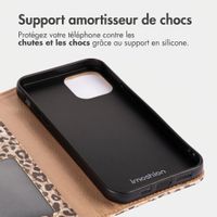 imoshion Étui de télephone portefeuille Design Apple iPhone 13 - Leopard Mood