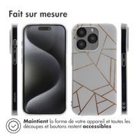 imoshion Coque Design Apple iPhone 15 Pro - White Graphic