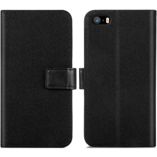 imoshion Étui de téléphone portefeuille Canvas Luxe iPhone SE / 5/5s