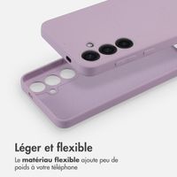 imoshion Coque Couleur avec MagSafe Samsung Galaxy S24 Plus - Violet