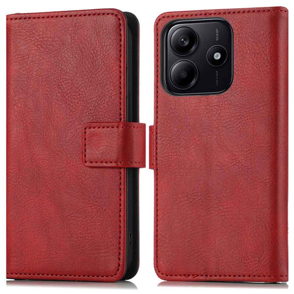 imoshion Étui de téléphone portefeuille Xiaomi Redmi Note 14 (5G) - Rouge