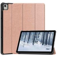 imoshion Coque tablette Trifold Nokia T21 - Rose Dorée