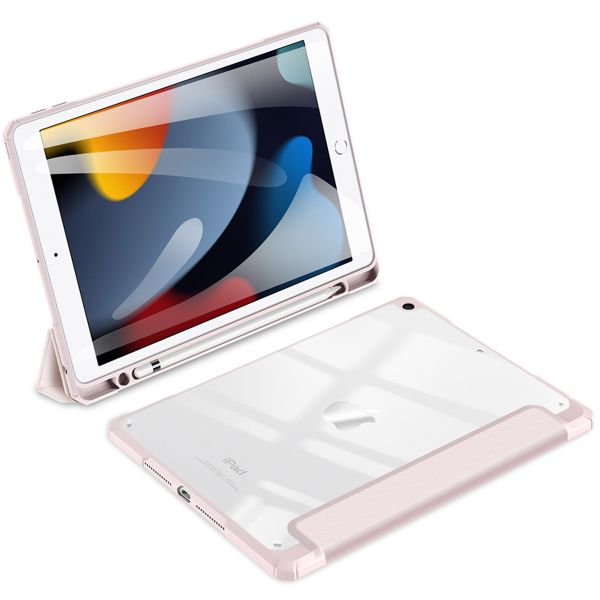 Dux Ducis Coque tablette Toby iPad 9 (2021) 10.2 pouces / iPad 8 (2020) 10.2 pouces / iPad 7 (2019) 10.2 pouces - Rose