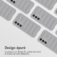 imoshion Coque arrière EasyGrip Samsung Galaxy S23 - Gris