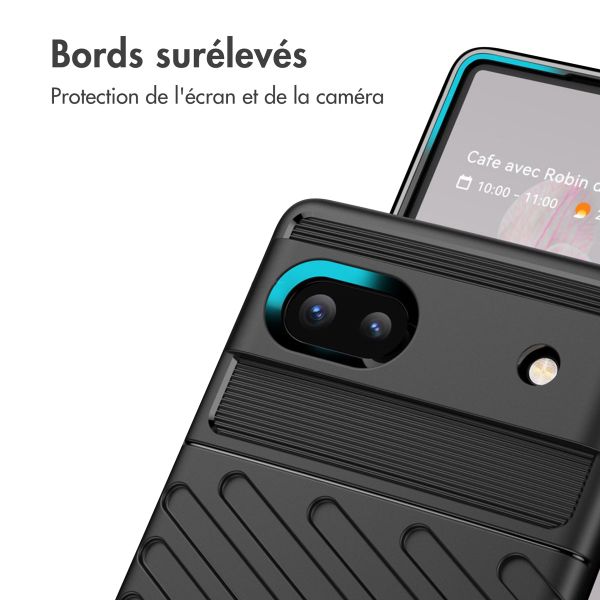 imoshion Coque Arrière Thunder Google Pixel 6a - Noir