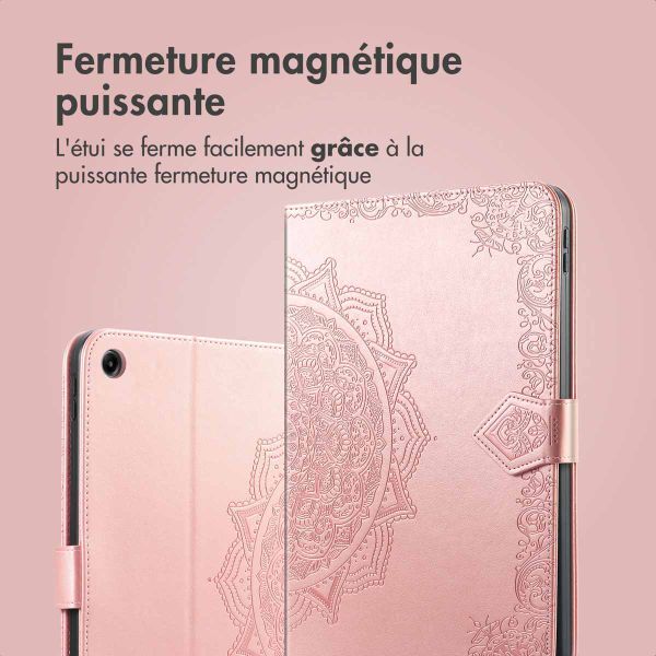 imoshion Coque tablette Samsung Galaxy Tab A9 Plus - Rose Gold