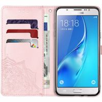 Etui de téléphone Mandala Samsung Galaxy J7 (2016)