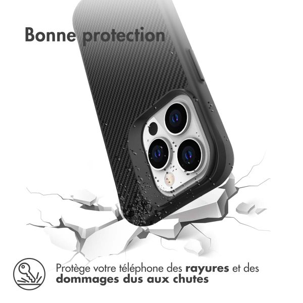 imoshion Rugged Hybrid Carbon Case Apple iPhone 14 Pro Max - Noir