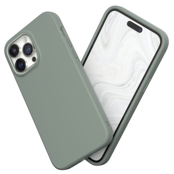 RhinoShield Coque SolidSuit iPhone 14 Pro Max - Sage Green