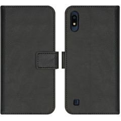 imoshion Étui de téléphone portefeuille Luxe Galaxy A10 - Noir