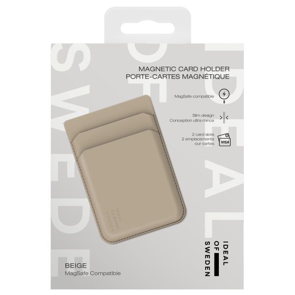 iDeal of Sweden MagSafe / Porte-cartes magnétique - Porte-cartes - Perfect Beige