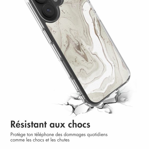 imoshion Coque Design Apple iPhone 17 - Sandy Marble