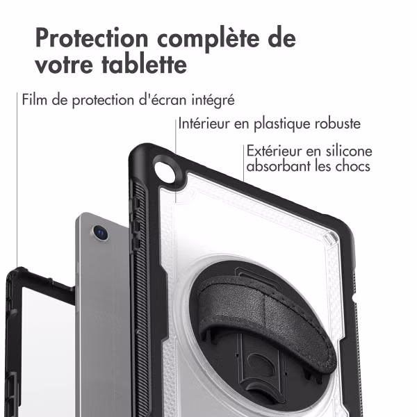 Accezz Coque arrière Defender XT Samsung Galaxy Tab A9 Plus - Transparent
