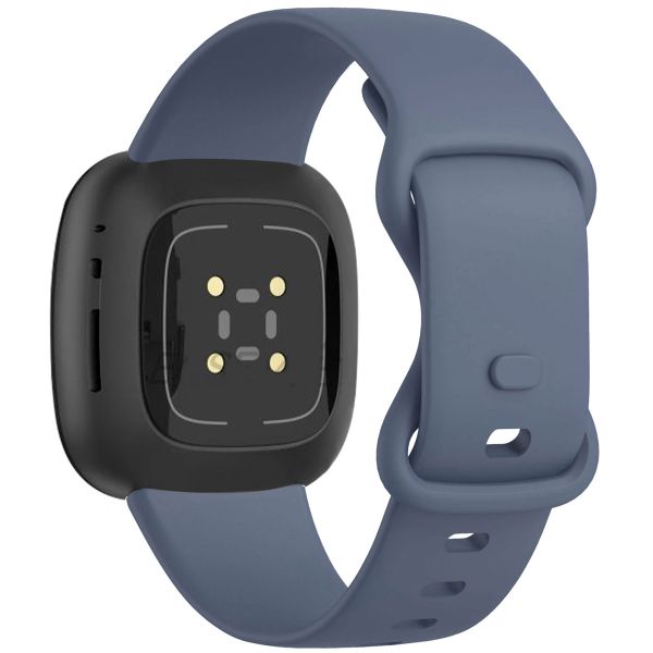 imoshion Bracelet silicone le Fitbit Versa 4 / 3 / Sense (2) - Bleu