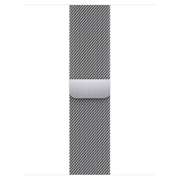 Apple Bracelet à boucle Milanais Apple Watch Series 1 á 9 / SE (38/40/41 mm) | Series 10 (42 mm) - Silver