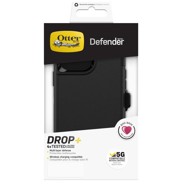 OtterBox Coque Defender Rugged iPhone 13 Pro Max - Noir