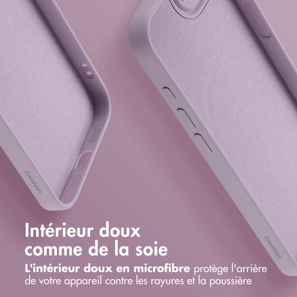 imoshion Coque Couleur avec MagSafe iPhone 16e - Violet