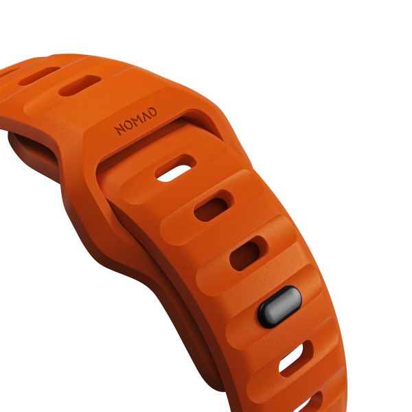 Nomad Bracelet Sport FKM Apple Watch Series 1 t/m 11 / SE / Ultra (44/45/46/49 mm) - Ultra Orange