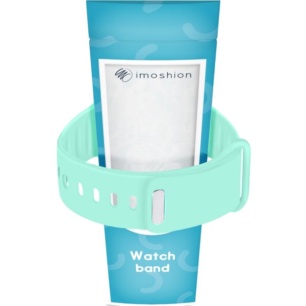 imoshion Bracelet en silicone Apple Watch Series 1-10 / SE / Ultra (2) - 42/44/45/46/49 mm - Turquoise